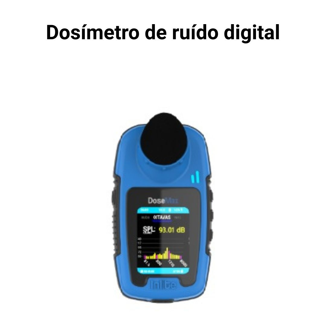 Dosímetro de ruído digital